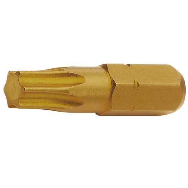 Биты с покрытием нитрид титана UNIOR TORX (внешние) (6472TINC6,3), фото  | SNABZHENIE.com.ua