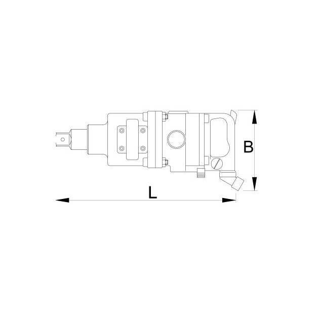 UNIOR Пневматичний гайковерт реверсивний ударного дії 1.1/2, фото , зображення 2 | SNABZHENIE.com.ua UNIOR Пневматичний гайковерт реверсивний ударного дії 1.1/2, фото , зображення 2 | SNABZHENIE.com.ua