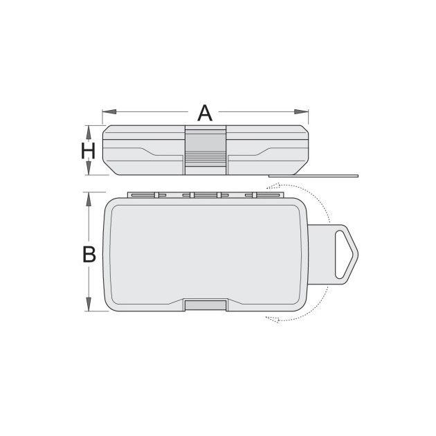 UNIOR Большой пластиковый кейс для бит, фото , изображение 2 | SNABZHENIE.com.ua UNIOR Большой пластиковый кейс для бит, фото , изображение 2 | SNABZHENIE.com.ua