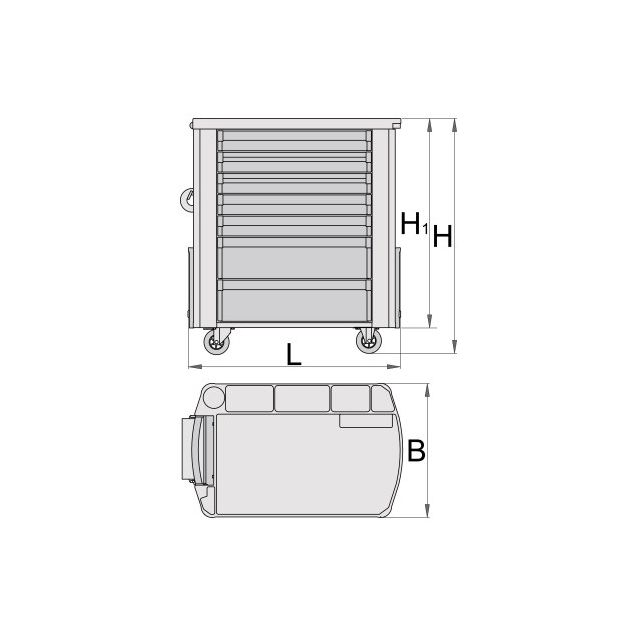 UNIOR Инструментальная тележка EUROPLUS, фото , изображение 2 | SNABZHENIE.com.ua UNIOR Инструментальная тележка EUROPLUS, фото , изображение 2 | SNABZHENIE.com.ua
