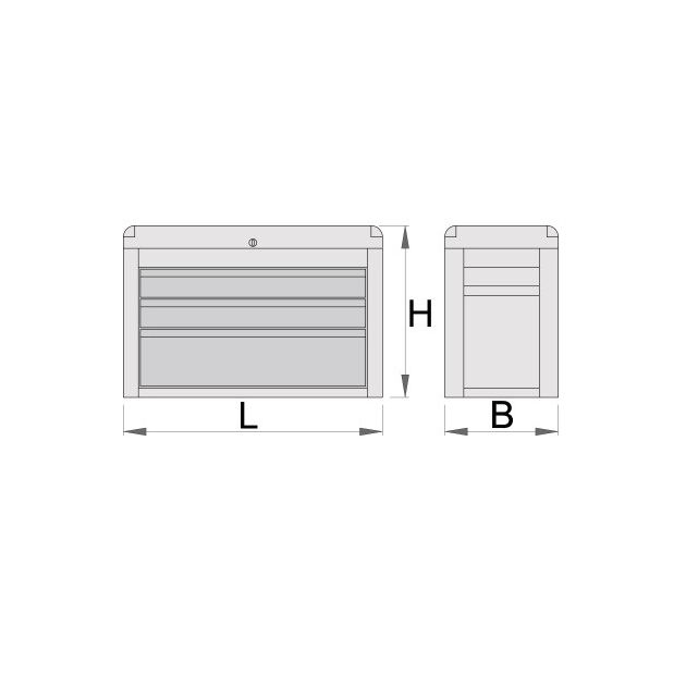 UNIOR Інструментальний ящик - 3 відділення, фото , зображення 2 | SNABZHENIE.com.ua
