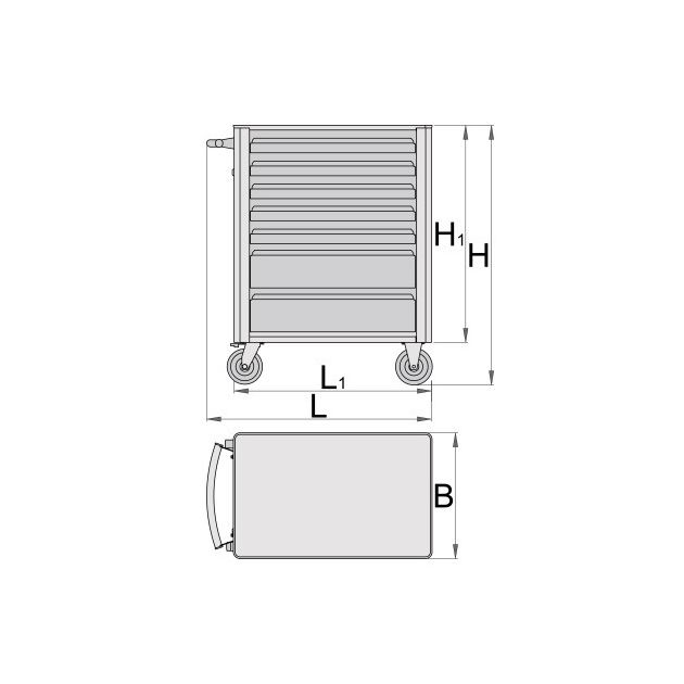 Тележка инструментальная UNIOR EUROVISION, дизайн Изолированные инструменты, фото , изображение 2 | SNABZHENIE.com.ua Тележка инструментальная UNIOR EUROVISION, дизайн Изолированные инструменты, фото , изображение 2 | SNABZHENIE.com.ua