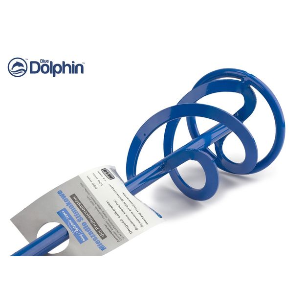 Міксер насадка для будівельних сумішей Blue Dolphin М14 120 х 590 мм, фото , зображення 4 | SNABZHENIE.com.ua Міксер насадка для будівельних сумішей Blue Dolphin М14 120 х 590 мм, фото , зображення 4 | SNABZHENIE.com.ua