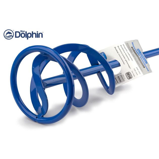 Міксер насадка для будівельних сумішей Blue Dolphin М14 160 х 590 мм, фото , зображення 3 | SNABZHENIE.com.ua Міксер насадка для будівельних сумішей Blue Dolphin М14 160 х 590 мм, фото , зображення 3 | SNABZHENIE.com.ua