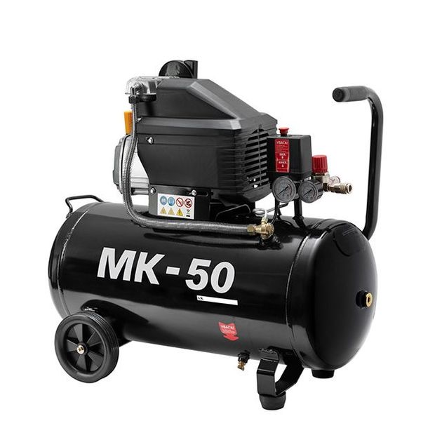 Компресор МК 50, 1.5 кВт, 220 В, 8 атм, 205 л/хв INTERTOOL PT-0021, фото , зображення 2 | SNABZHENIE.com.ua Компресор МК 50, 1.5 кВт, 220 В, 8 атм, 205 л/хв INTERTOOL PT-0021, фото , зображення 2 | SNABZHENIE.com.ua