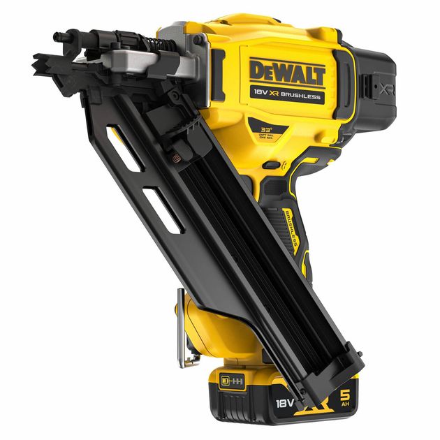 Аккумуляторный бесщёточный гвоздезабивной пистолет DeWALT DCN930P2, фото  | SNABZHENIE.com.ua