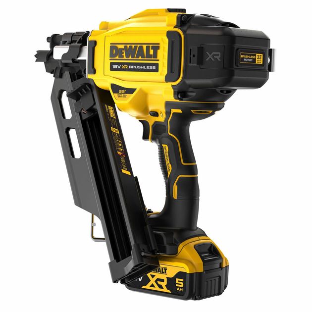 Пістолет для забивання цвяхів акумуляторний безщітковий DeWALT DCN930P2, фото , зображення 3 | SNABZHENIE.com.ua Пістолет для забивання цвяхів акумуляторний безщітковий DeWALT DCN930P2, фото , зображення 3 | SNABZHENIE.com.ua