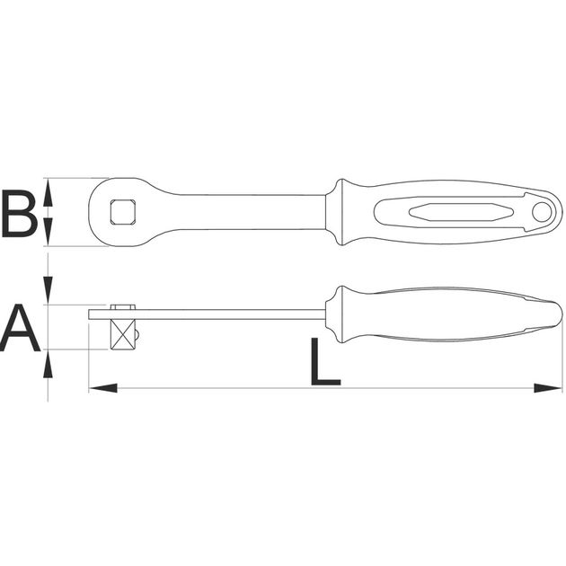 UNIOR Рукоятка для головок 1/2", фото , изображение 2 | SNABZHENIE.com.ua UNIOR Рукоятка для головок 1/2", фото , изображение 2 | SNABZHENIE.com.ua