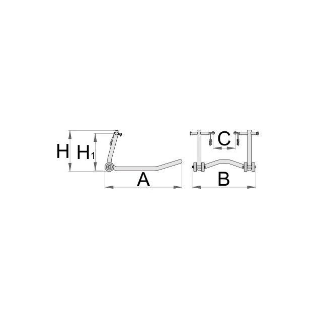 UNIOR Стенд для мотоцикла (фронтальне розташування), фото , зображення 2 | SNABZHENIE.com.ua UNIOR Стенд для мотоцикла (фронтальне розташування), фото , зображення 2 | SNABZHENIE.com.ua