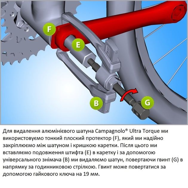 UNIOR Усиленный набор инструментов Campagnolo для снятия шатунов и установки кареток, фото , изображение 2 | SNABZHENIE.com.ua UNIOR Усиленный набор инструментов Campagnolo для снятия шатунов и установки кареток, фото , изображение 2 | SNABZHENIE.com.ua