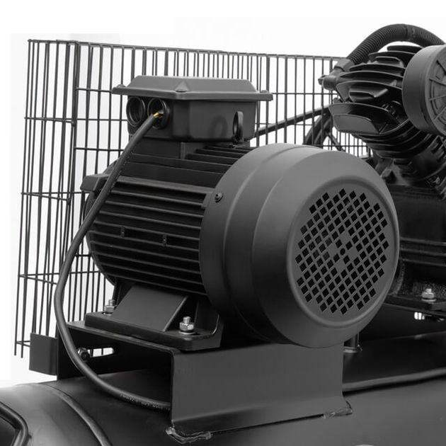 Компрессор STORM, 100 л, 3 кВт, 380 В, 10 атм, 500 л/мин, 2 цилиндра INTERTOOL PT-0013, фото , изображение 7 | SNABZHENIE.com.ua Компрессор STORM, 100 л, 3 кВт, 380 В, 10 атм, 500 л/мин, 2 цилиндра INTERTOOL PT-0013, фото , изображение 7 | SNABZHENIE.com.ua