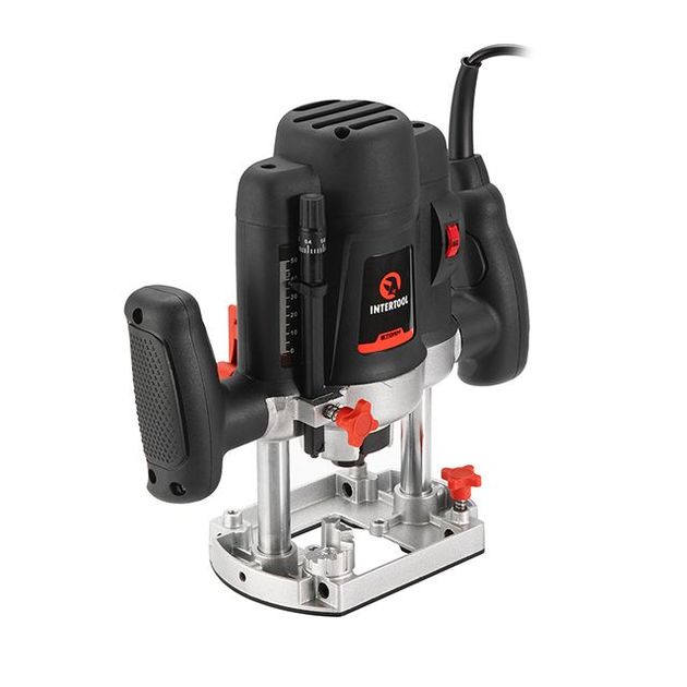 Фрезер INTERTOOL WT-0920, 1200 Вт, 16000-30000 об/мин, цанга 6, 8 мм, кейс, фото , изображение 2 | SNABZHENIE.com.ua