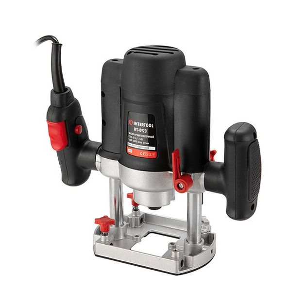 Фрезер INTERTOOL WT-0920, 1200 Вт, 16000-30000 об/мин, цанга 6, 8 мм, кейс, фото , изображение 3 | SNABZHENIE.com.ua