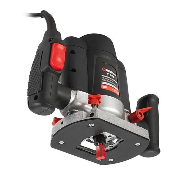 Фрезер INTERTOOL WT-0920, 1200 Вт, 16000-30000 об/мин, цанга 6, 8 мм, кейс, фото , изображение 6 | SNABZHENIE.com.ua