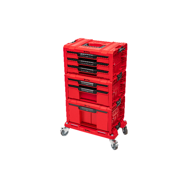 Набор ящиков QBRICK SYSTEM PRO RED 6 Drawer Workshop SET 2.0 RUHD мобильный шкаф 525 x 345 x 885, фото  | SNABZHENIE.com.ua