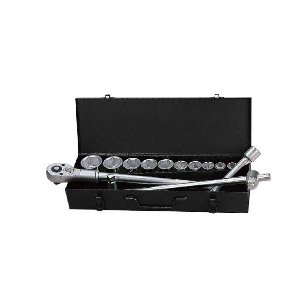 Набор головок Whirlpower 3/4" 14шт 22-50мм в металлическом кейсе, фото  | SNABZHENIE.com.ua