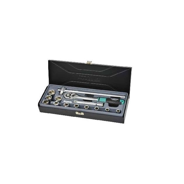 Набор головок Whirlpower 1/2" 14 шт. 10-24 мм в металлическом кейсе, фото  | SNABZHENIE.com.ua