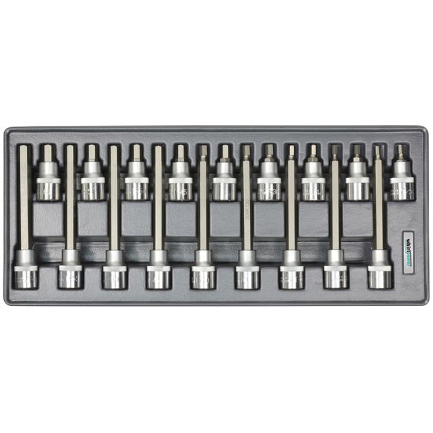 Набор головок Whirlpower Hex 1/2 Н5-Н19, 18 шт. в ложементе, фото  | SNABZHENIE.com.ua