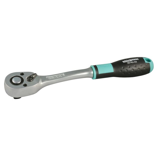 Трещотка Whirlpower 1/2" 260мм 36 зубьев изогнутая, фото  | SNABZHENIE.com.ua