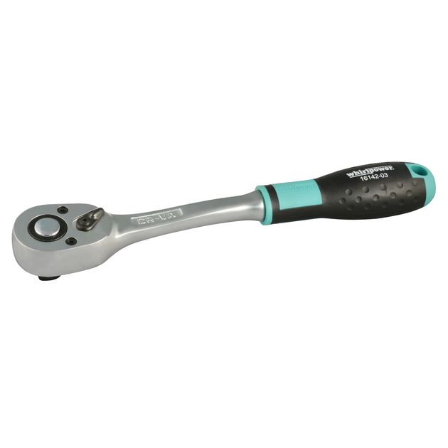 Трещотка Whirlpower 1/2", 260мм, 72 зубца, усиленная, фото  | SNABZHENIE.com.ua