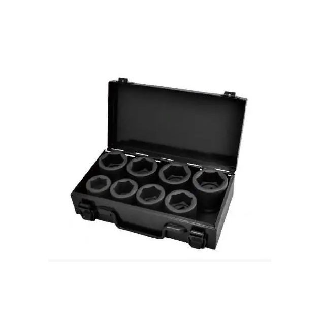 Набор ударных головок Whirlpower 3/4" 8 шт. 26-38мм в металлическом кейсе, фото  | SNABZHENIE.com.ua