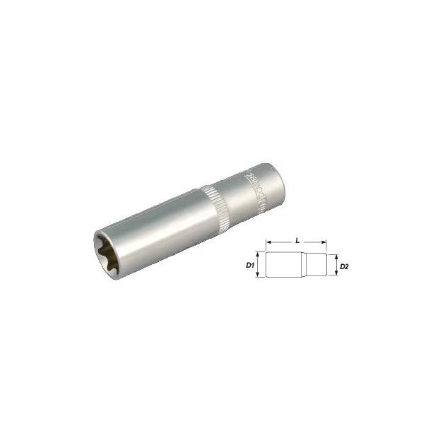 Головка Whirlpower Е-5 1/4" (внутр. звёздочка) удлинённая, фото  | SNABZHENIE.com.ua