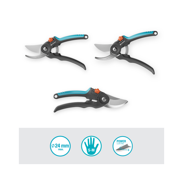 Секатор Gardena PremiumCut flex (S-M) 24 мм, фото , изображение 10 | SNABZHENIE.com.ua Секатор Gardena PremiumCut flex (S-M) 24 мм, фото , изображение 10 | SNABZHENIE.com.ua