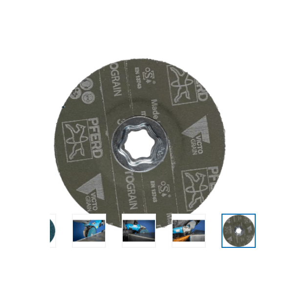 Фибровый круг 125мм CC-FS 125 VICTOGRAIN 36 COMBICLICK, фото , изображение 2 | SNABZHENIE.com.ua Фибровый круг 125мм CC-FS 125 VICTOGRAIN 36 COMBICLICK, фото , изображение 2 | SNABZHENIE.com.ua