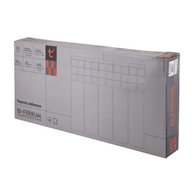 Біметалевий радіатор Thermo Alliance Bi-Ferrum 300/100 1,15 кг, фото , зображення 9 | SNABZHENIE.com.ua Біметалевий радіатор Thermo Alliance Bi-Ferrum 300/100 1,15 кг, фото , зображення 9 | SNABZHENIE.com.ua