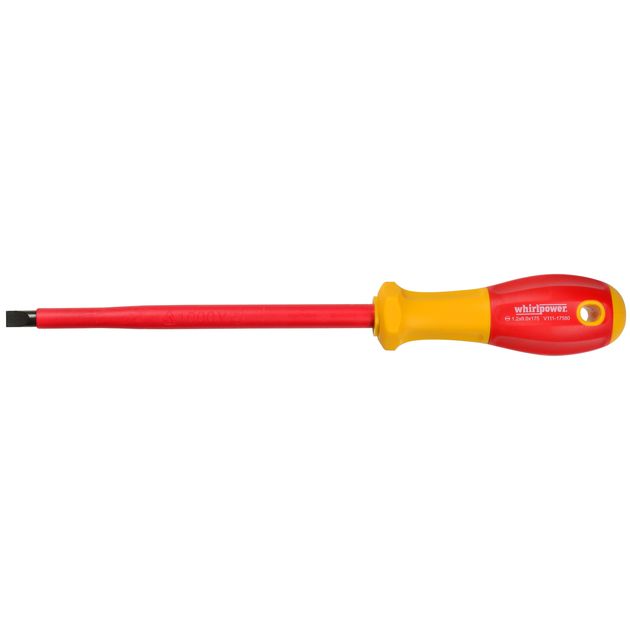 Викрутка диэлектрическая Whirlpower SL5,5*125мм, фото  | SNABZHENIE.com.ua