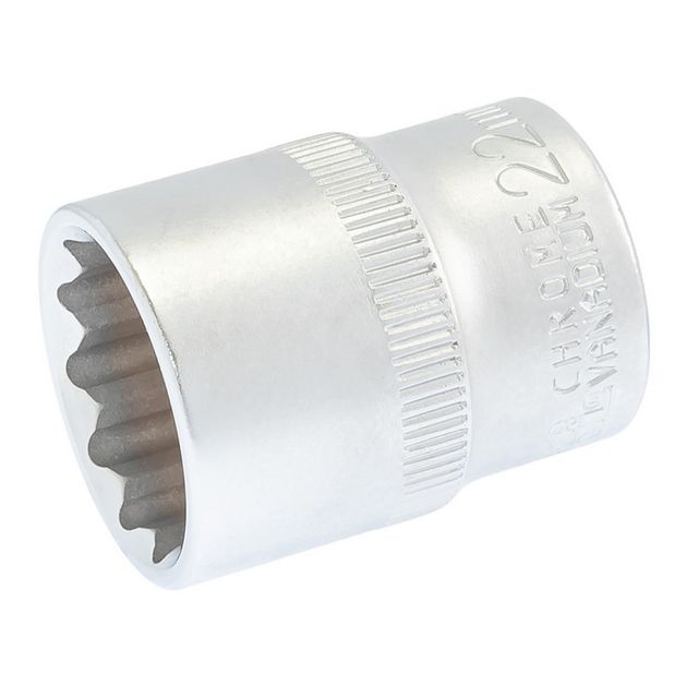 Головка торцевая MASTERTOOL 12-гранная ½ 22 мм L 40 мм CrV 78-0622, фото  | SNABZHENIE.com.ua