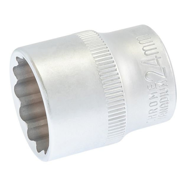 Головка торцевая MASTERTOOL 12-гранная ½ 24 мм L 40 мм CrV 78-0624, фото  | SNABZHENIE.com.ua