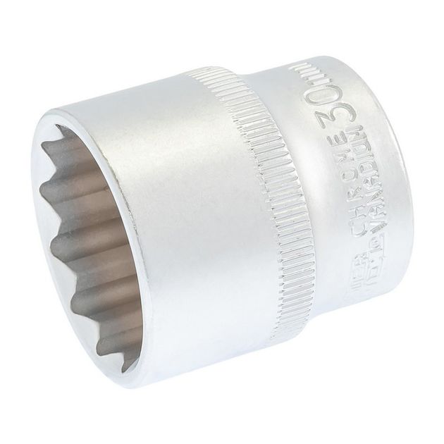Головка торцевая MASTERTOOL 12-гранная ½ 30 мм L 43 мм CrV 78-0630, фото  | SNABZHENIE.com.ua