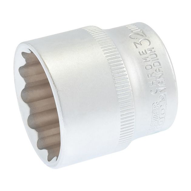 Головка торцевая MASTERTOOL 12-гранная ½ 32 мм L 43 мм CrV 78-0632, фото  | SNABZHENIE.com.ua