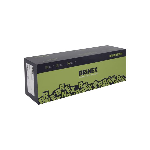 Смеситель для ванны Brinex Pure 005 с длинным поворотным изливом (с душевым гарнитуром) Никель, фото , изображение 8 | SNABZHENIE.com.ua Смеситель для ванны Brinex Pure 005 с длинным поворотным изливом (с душевым гарнитуром) Никель, фото , изображение 8 | SNABZHENIE.com.ua