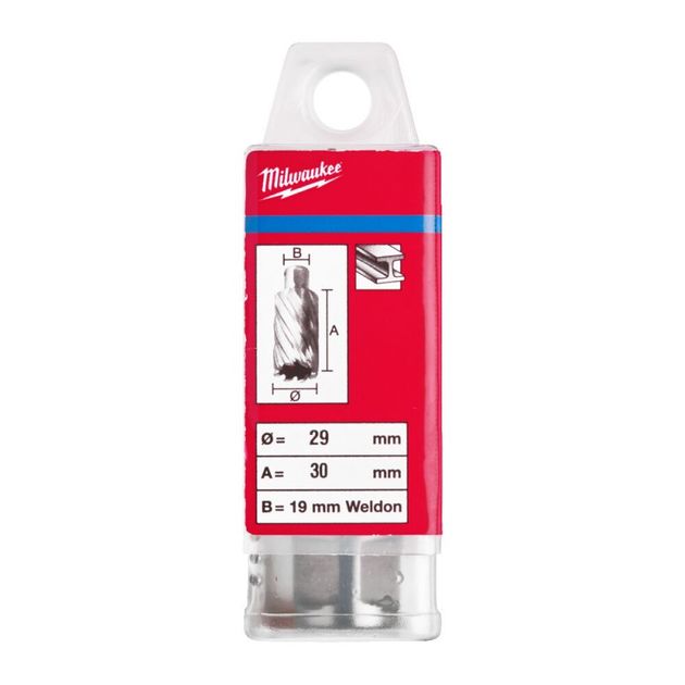 Кольцевая фреза по металлу MILWAUKEE HSS (WELDON), Ø29x30мм, фото , изображение 2 | SNABZHENIE.com.ua Кольцевая фреза по металлу MILWAUKEE HSS (WELDON), Ø29x30мм, фото , изображение 2 | SNABZHENIE.com.ua