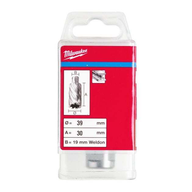 Кольцевая фреза по металлу MILWAUKEE HSS (WELDON), Ø39x30мм, фото , изображение 2 | SNABZHENIE.com.ua Кольцевая фреза по металлу MILWAUKEE HSS (WELDON), Ø39x30мм, фото , изображение 2 | SNABZHENIE.com.ua