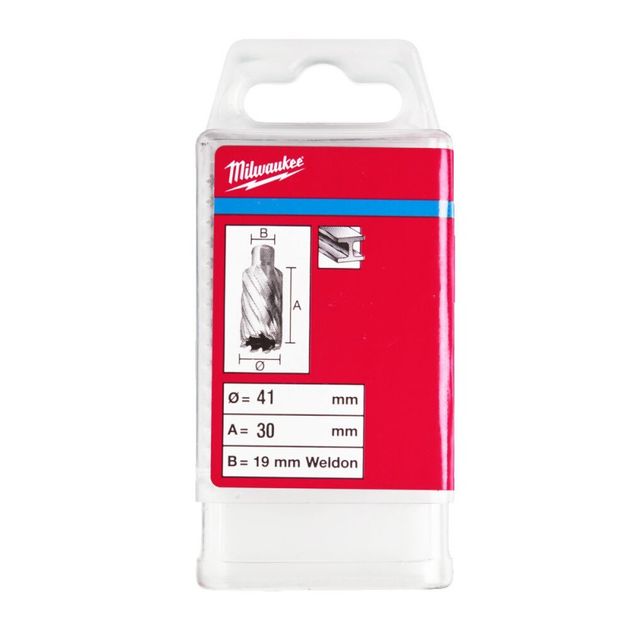 Кольцевая фреза по металлу MILWAUKEE HSS (WELDON), Ø41x30мм, фото , изображение 2 | SNABZHENIE.com.ua