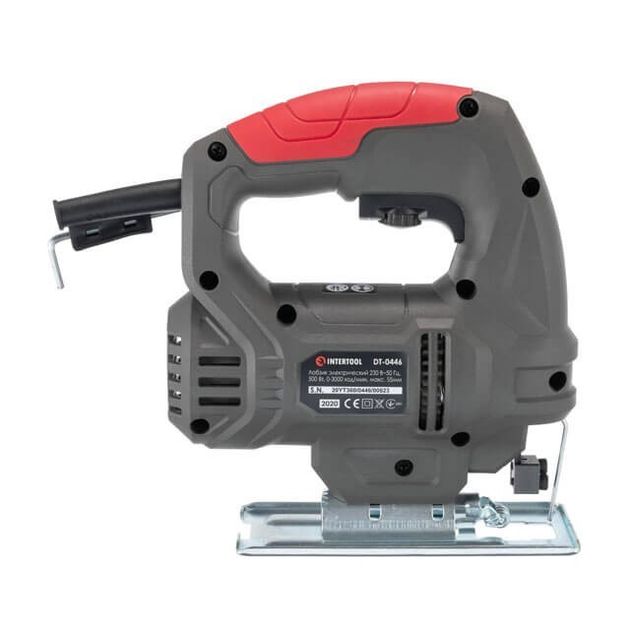 Електролобзик 500 Вт, 0-3000 ход/хв, макс. глибина різу 55 мм INTERTOOL DT-0446, фото , зображення 4 | SNABZHENIE.com.ua Електролобзик 500 Вт, 0-3000 ход/хв, макс. глибина різу 55 мм INTERTOOL DT-0446, фото , зображення 4 | SNABZHENIE.com.ua