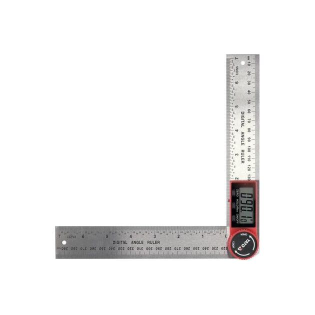 Электронный угломер YATO, 200 мм, 0-360°, батарея 3V CR2032, фото , изображение 7 | SNABZHENIE.com.ua