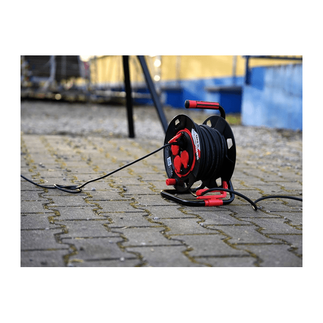 Удлинитель мережевий на котушці 30 м, до 16 А; кабель 3-жильний 1,5 мм YATO (YT-81053), фото , зображення 31 | SNABZHENIE.com.ua Удлинитель мережевий на котушці 30 м, до 16 А; кабель 3-жильний 1,5 мм YATO (YT-81053), фото , зображення 31 | SNABZHENIE.com.ua