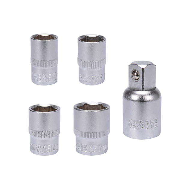 Ударная аккумуляторная трещотка YATO 3/8, 45 Нм + 4 головки (YT-82902), фото , изображение 11 | SNABZHENIE.com.ua