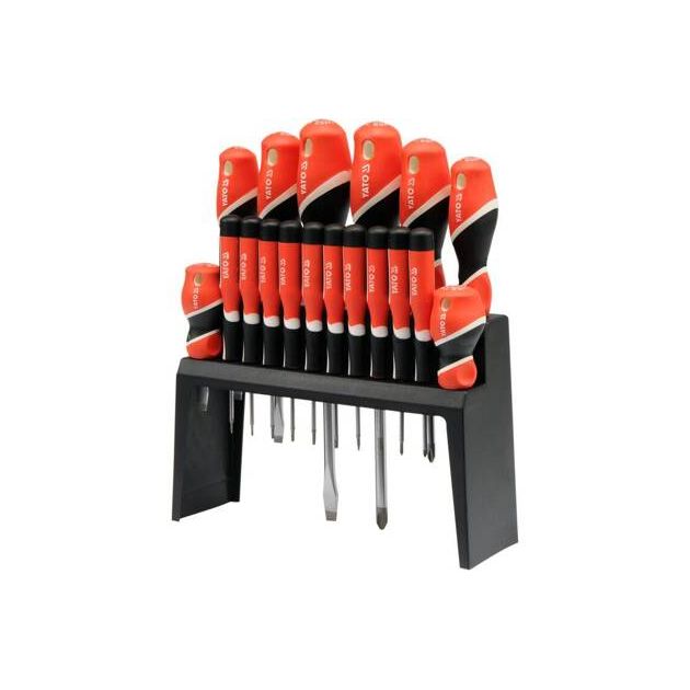 Отвертки YATO 18 шт.: плоские, PH, Torx (YT-25982), фото , изображение 4 | SNABZHENIE.com.ua