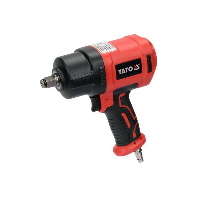 Гайковерт пневматический YATO 1/2", 1560 Nm, 184 л/мин, фото , изображение 2 | SNABZHENIE.com.ua