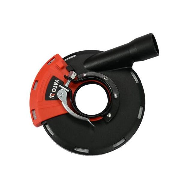 Кожух пилезахисний для УШМ YATO: на диск 115 і 125 мм, зона дії - 28-36 мм, фото , зображення 3 | SNABZHENIE.com.ua Кожух пилезахисний для УШМ YATO: на диск 115 і 125 мм, зона дії - 28-36 мм, фото , зображення 3 | SNABZHENIE.com.ua