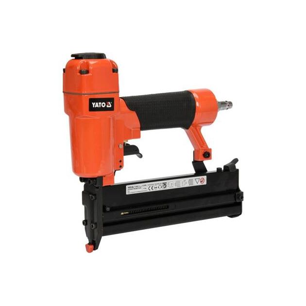 Степлер пневматичний YATO 8 Bar, для скоб h = 25-40 мм, w = 5,7 мм і гвіздків 10-50 мм (YT-09203), фото , зображення 4 | SNABZHENIE.com.ua Степлер пневматичний YATO 8 Bar, для скоб h = 25-40 мм, w = 5,7 мм і гвіздків 10-50 мм (YT-09203), фото , зображення 4 | SNABZHENIE.com.ua