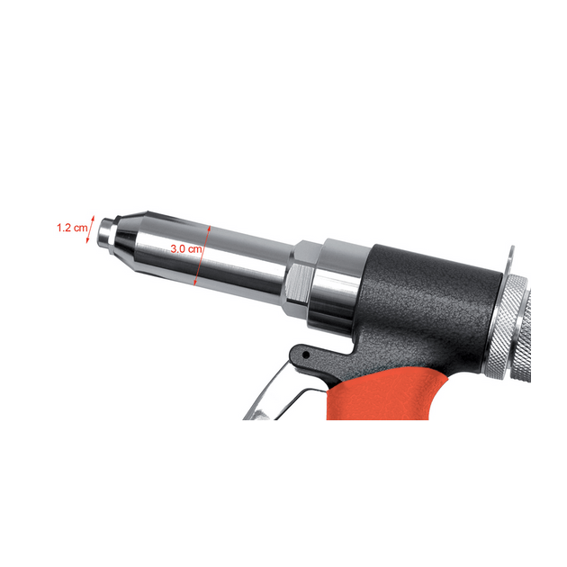 Пневмозаклепочник YATO для заклепок 2,4-6,4 мм, усилие 1390 кг, фото , изображение 8 | SNABZHENIE.com.ua Пневмозаклепочник YATO для заклепок 2,4-6,4 мм, усилие 1390 кг, фото , изображение 8 | SNABZHENIE.com.ua