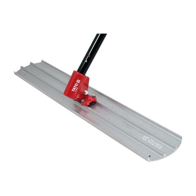Розгладжувальна планка для бетону YATO, 120х20 см, складний держак 3х180 см, фото , изображение 7 | SNABZHENIE.com.ua