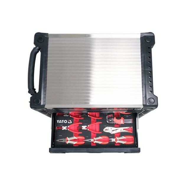 Шафа з інструментами YATO, на колесах, 7 шухляд, 157 елементів, фото , изображение 20 | SNABZHENIE.com.ua Шафа з інструментами YATO, на колесах, 7 шухляд, 157 елементів, фото , изображение 20 | SNABZHENIE.com.ua
