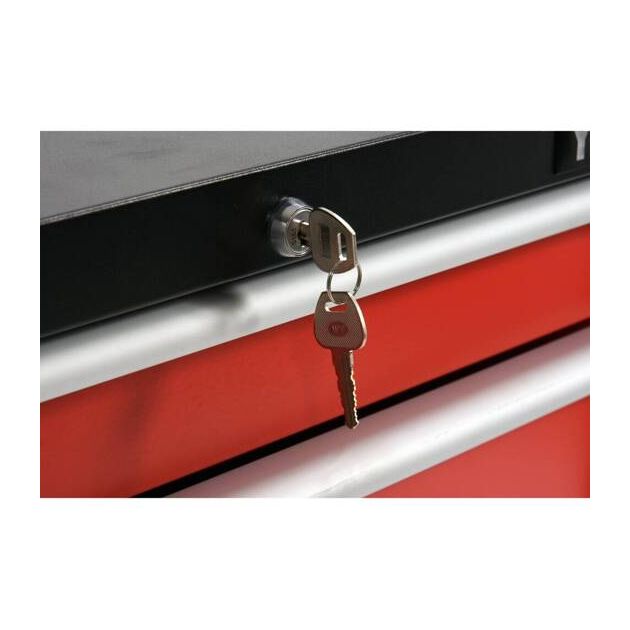 Шкаф для мастерской YATO, 4 ящика, 660x457x863 мм (YT-08933), фото , изображение 19 | SNABZHENIE.com.ua